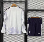 Kit Manchester United 25/26 Fora - (Aficionado) Manga Larga