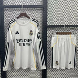 Kit Real Madrid 25/26 Casa - (Aficionado) Manga Larga