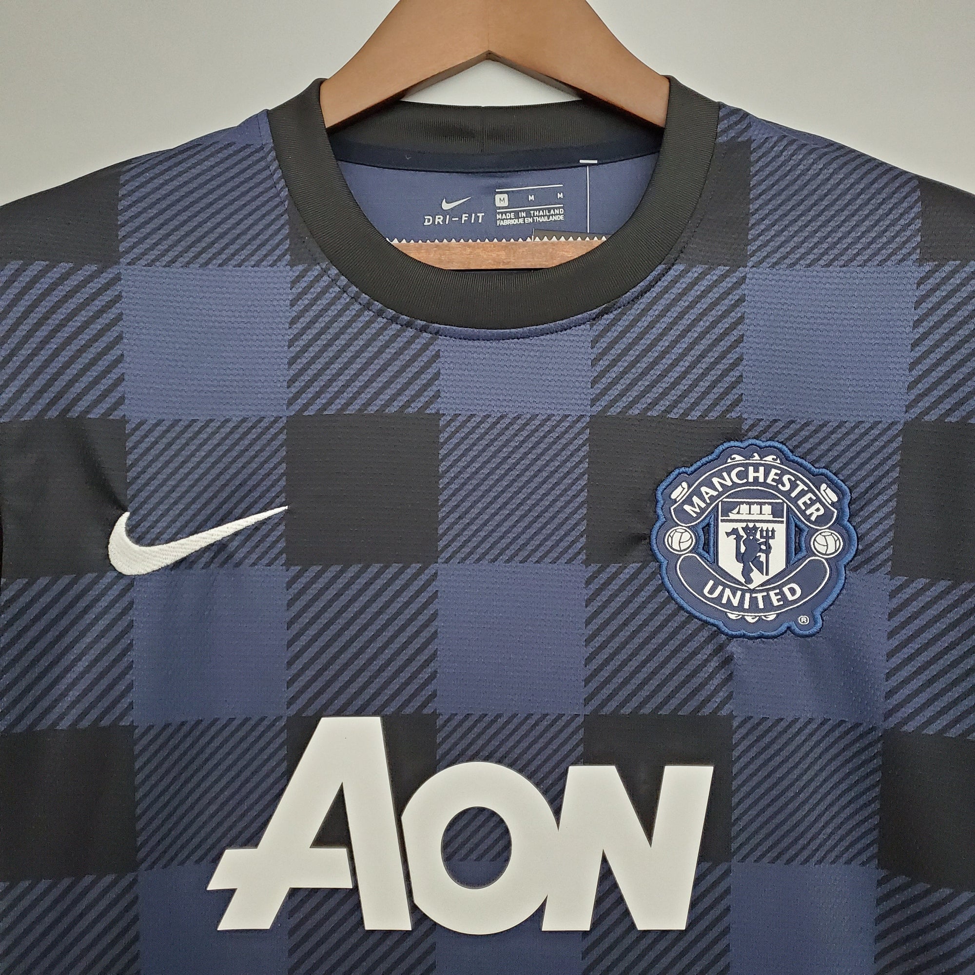 Camiseta Manchester United 13/14 Fora - (Retro)