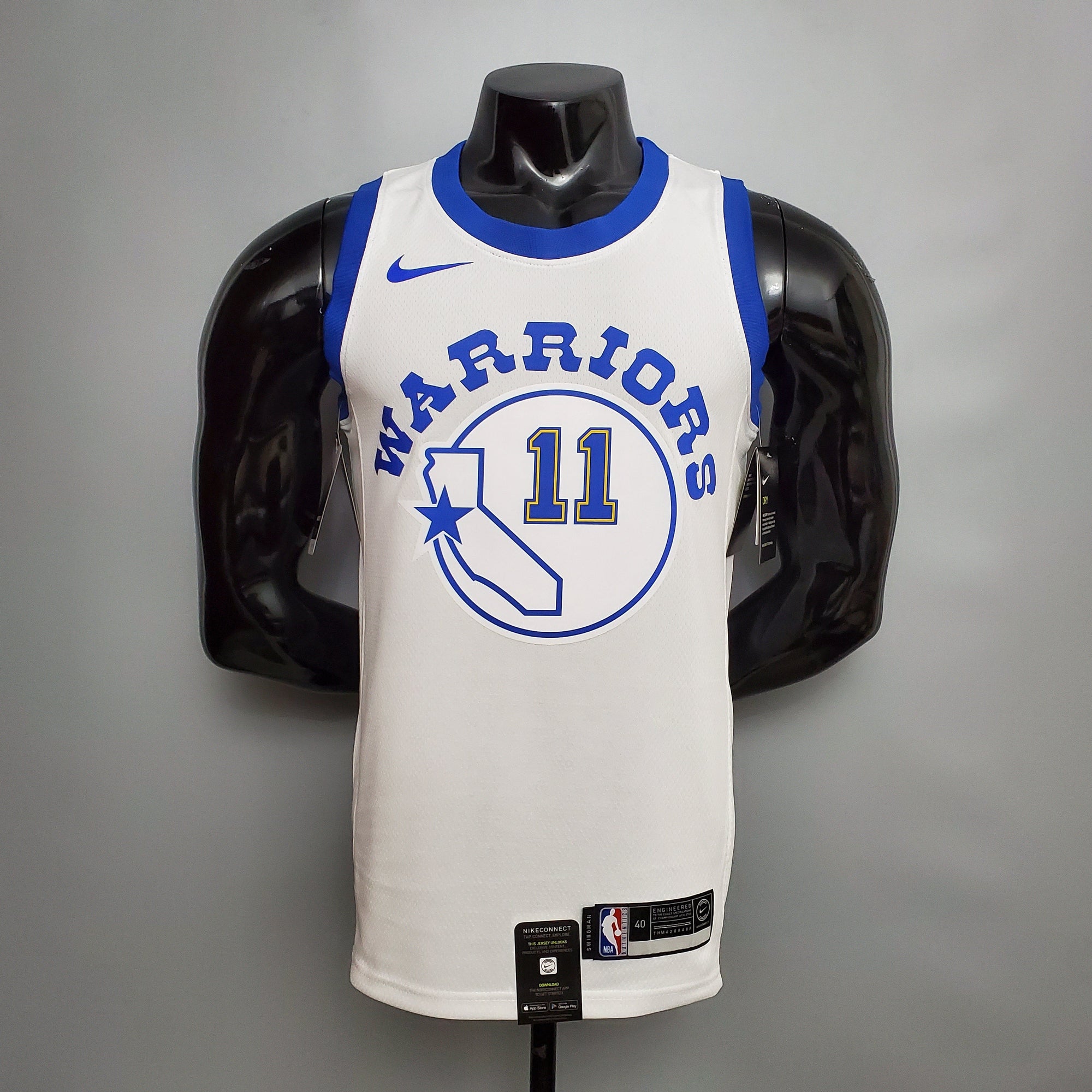 Camiseta NBA Golden State Warriors #11 Thompson - (Retro) White