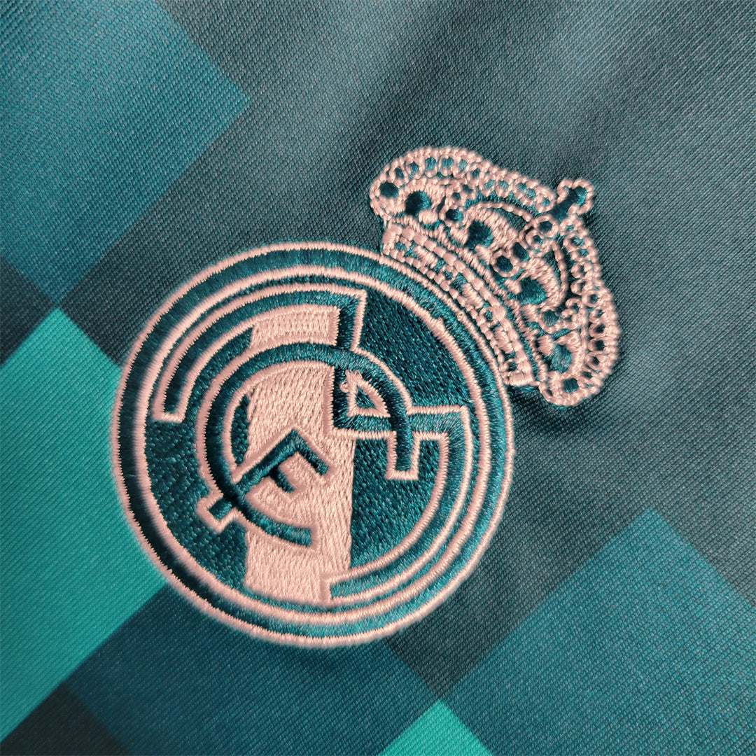 Camiseta Real Madrid 17/18 Terceiro - (Retro)