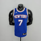 Camiseta NBA NY Knicks #7 Anthony - 75° Cumpleaños Limited Blue