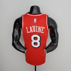 Camiseta NBA Chicago Bulls #8 Lavine - 75° Cumpleaños Red