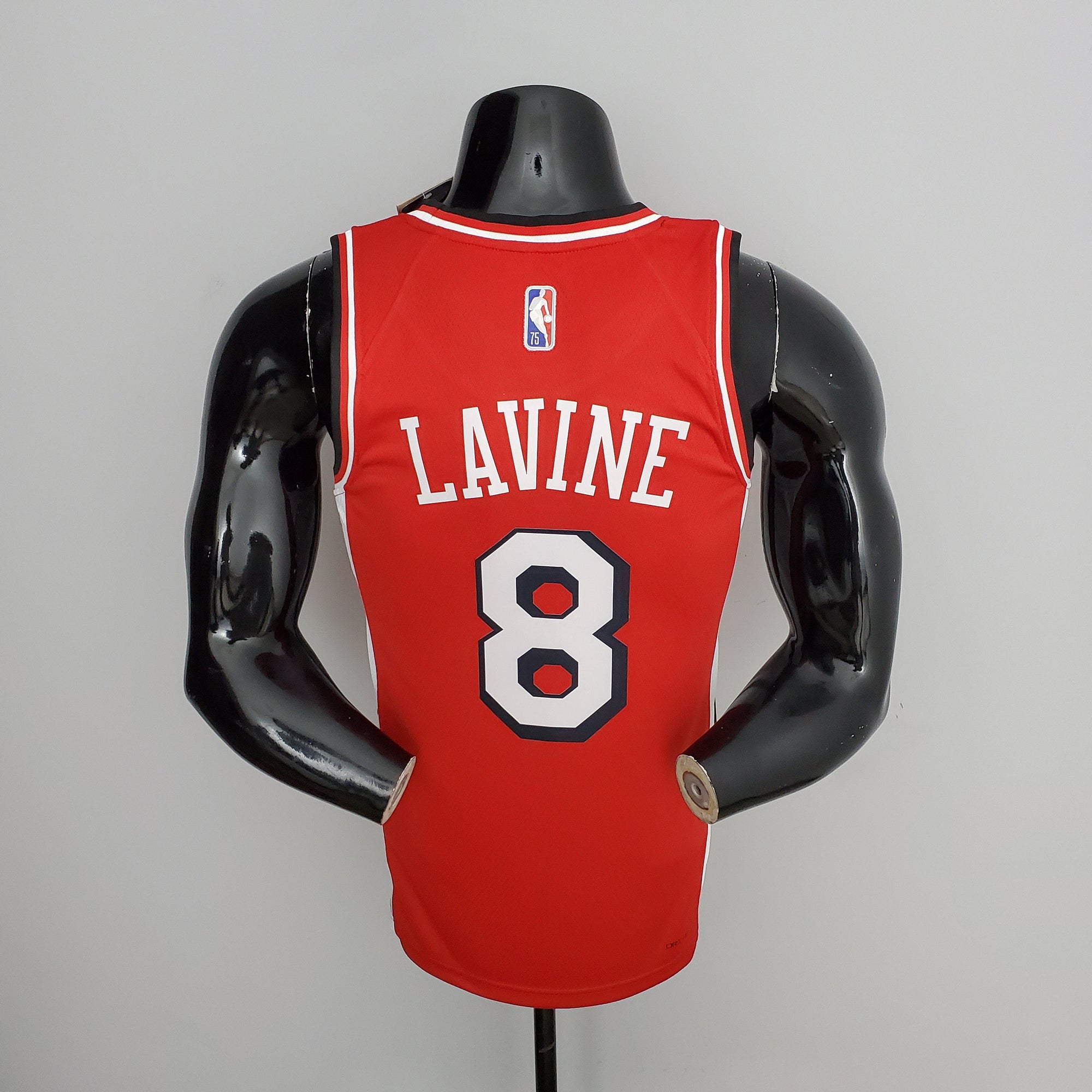 Camiseta NBA Chicago Bulls #8 Lavine - 75° Cumpleaños Red