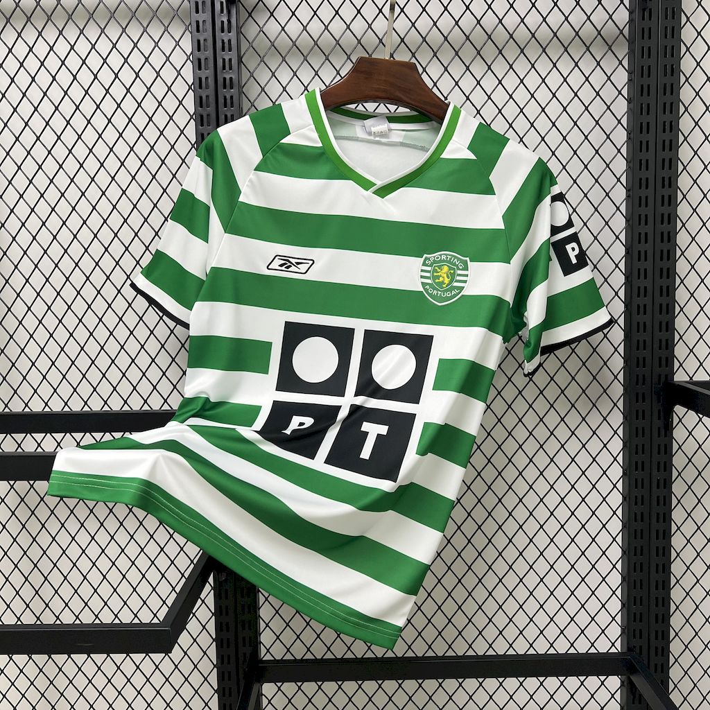 Camiseta Sporting 03/04 Casa - (Retro)