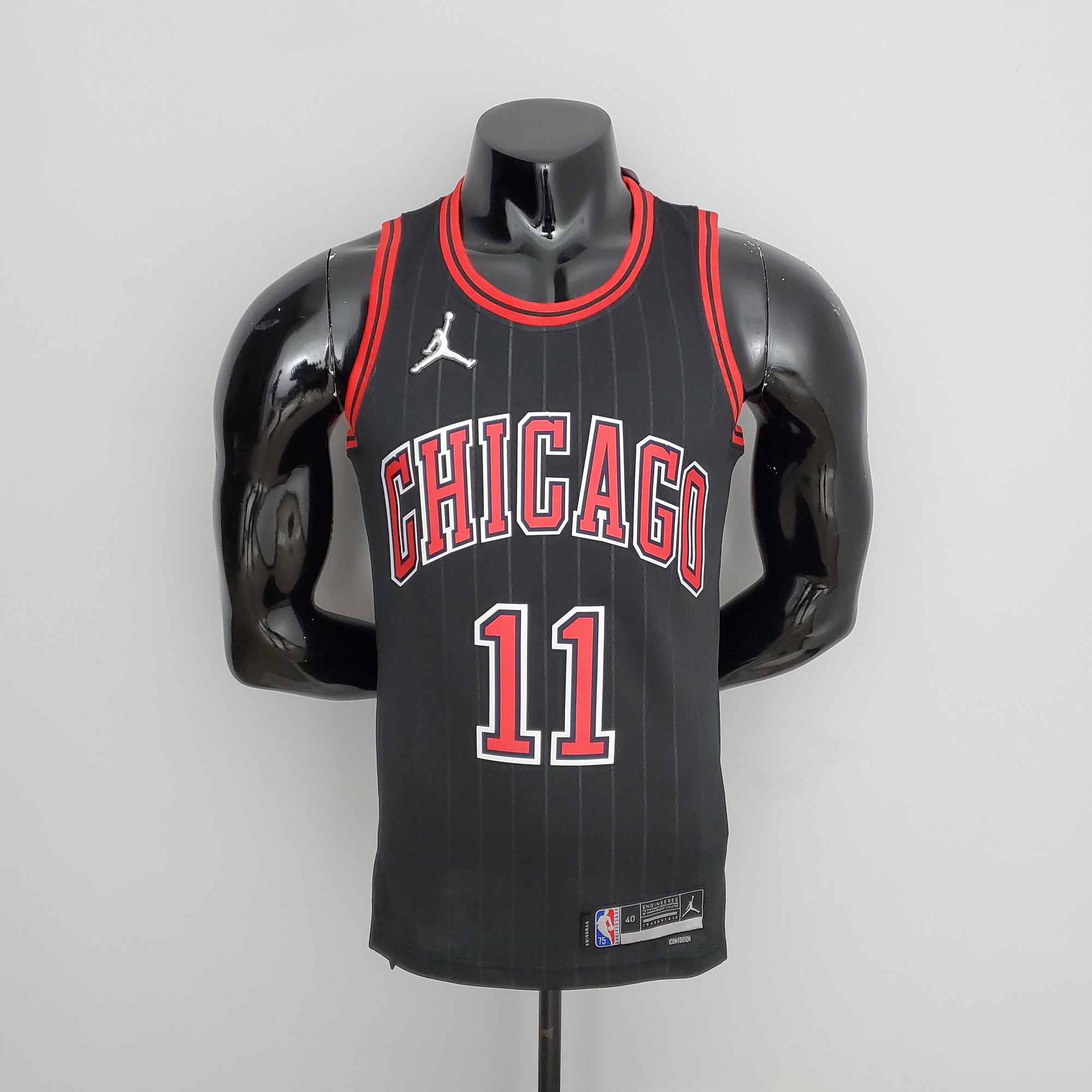 Camiseta NBA Chicago Bulls #11 DeRozan - Flyers Black