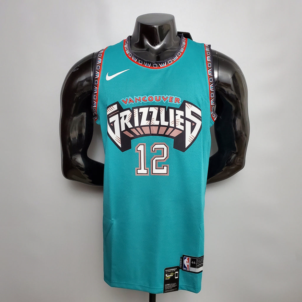 Camiseta NBA Memphis Grizzlies #12 Morant - Recognition Green