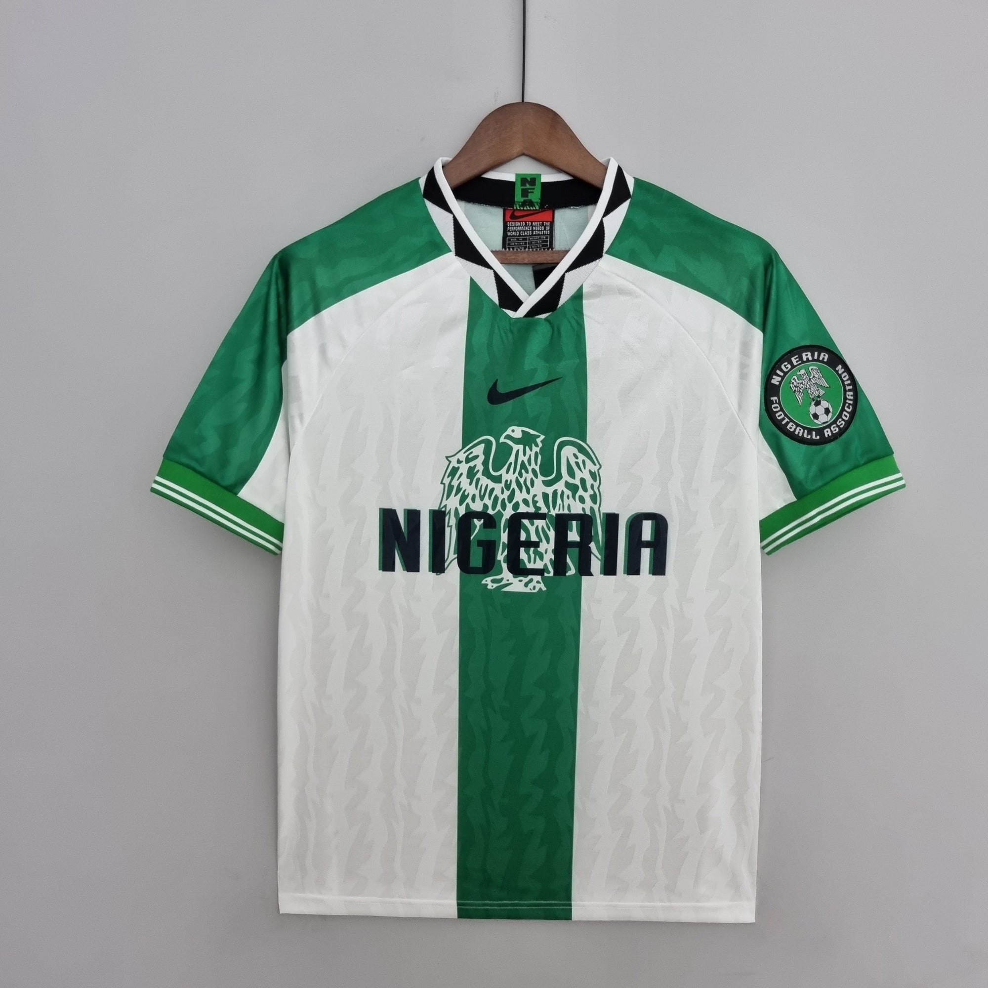 Camiseta Nigéria Reserva 1996 - Versión (Retro)