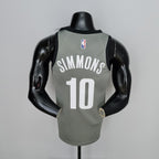 Camiseta NBA Brooklyn Nets #10 Personalizarmons - 75° Cumpleaños
