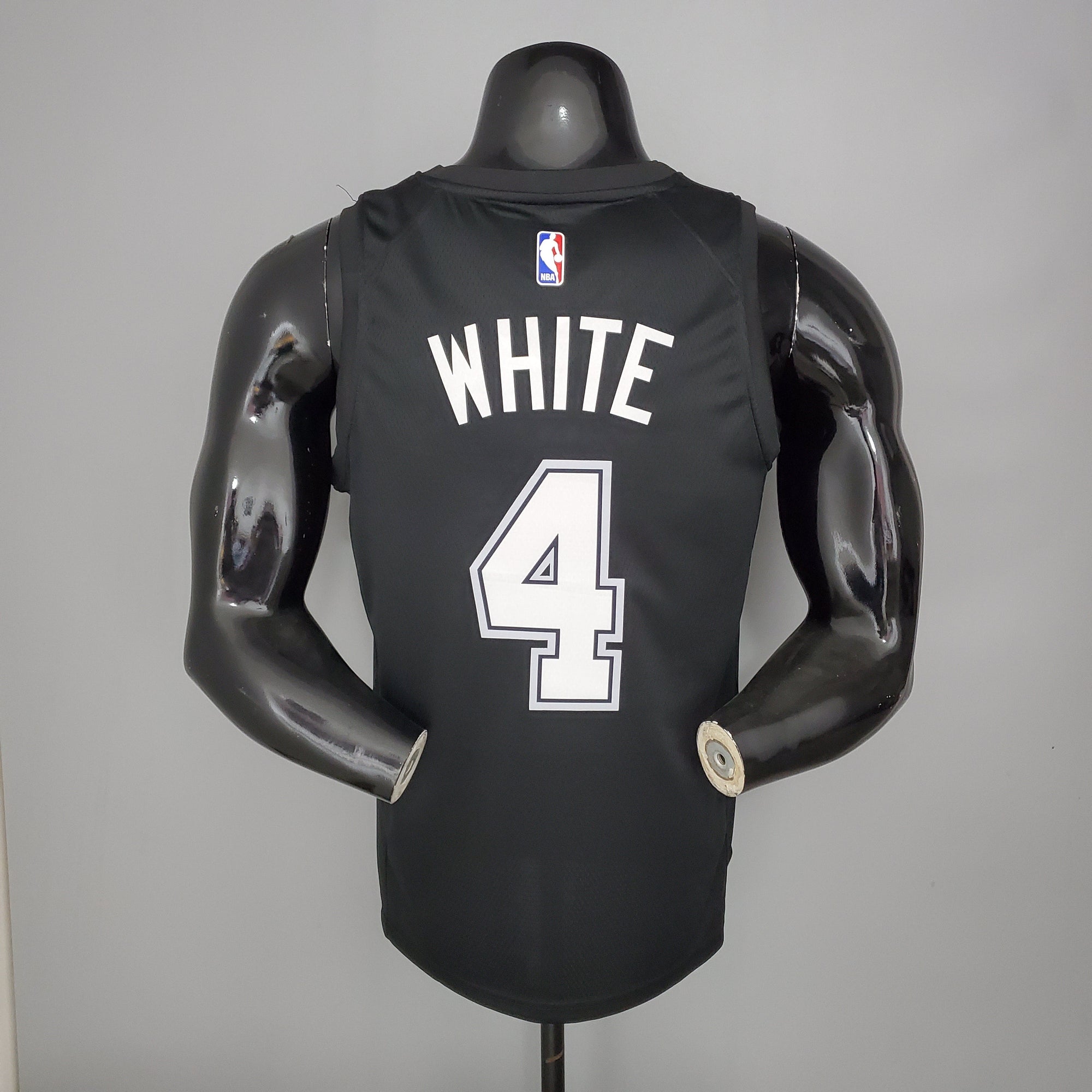 Camiseta NBA San Antonio Spurs #4 White - City Edition Black