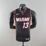 Camiseta NBA Miami Heat #13 Adebayo - 75° Cumpleaños Black