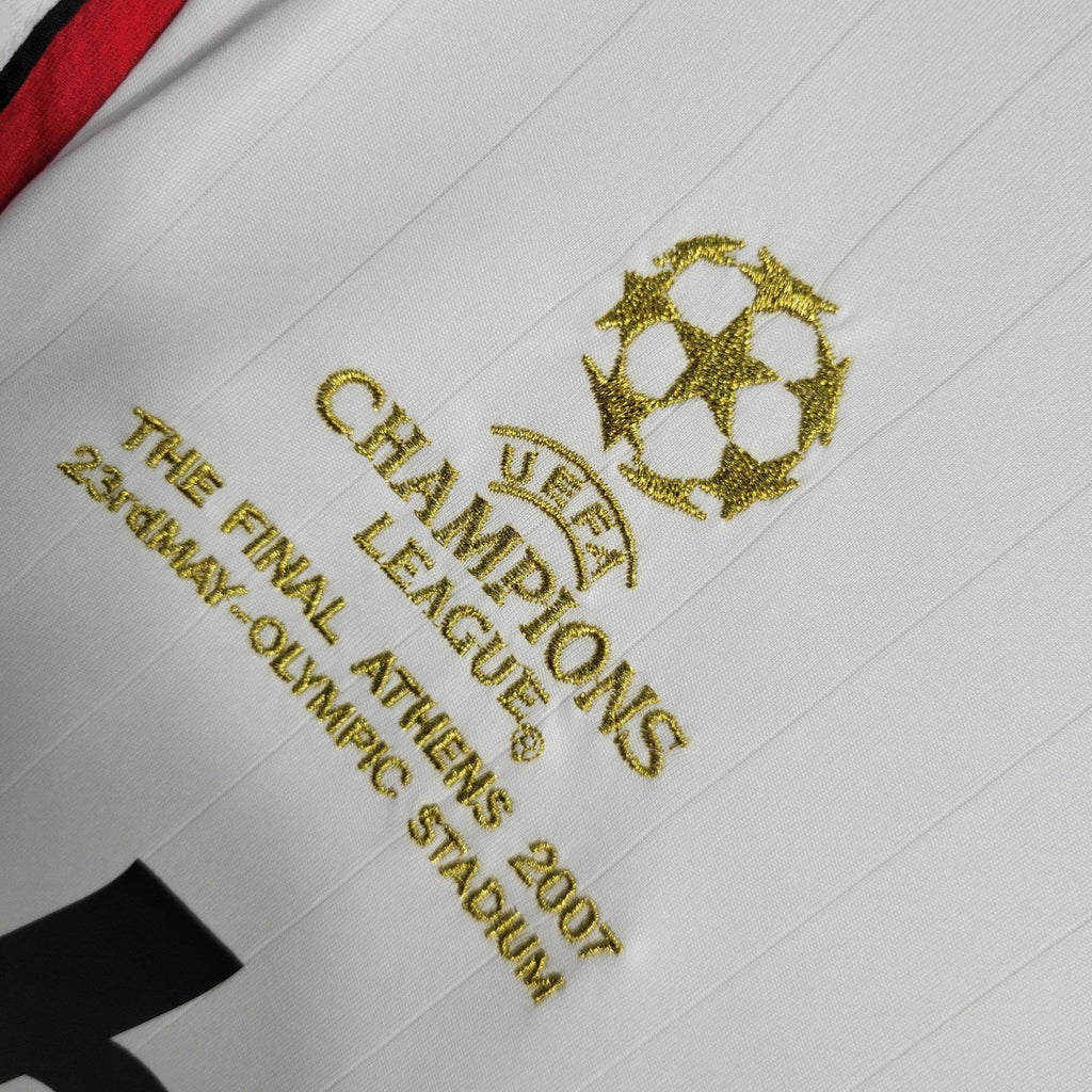 Camiseta Milan 06/07 Fora (Final Champions League) - (Retro)