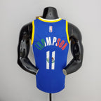 Camiseta NBA Golden State Warriors #11 Thompson - Mexico Blue