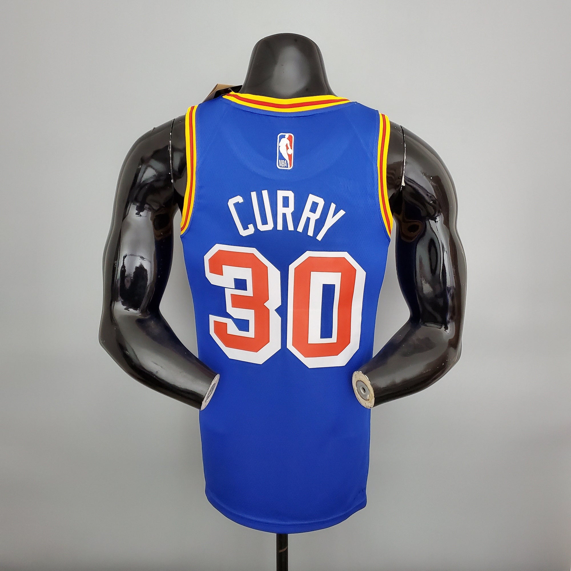 Camiseta NBA Golden State Warriors #30 Curry - (Retro) Blue