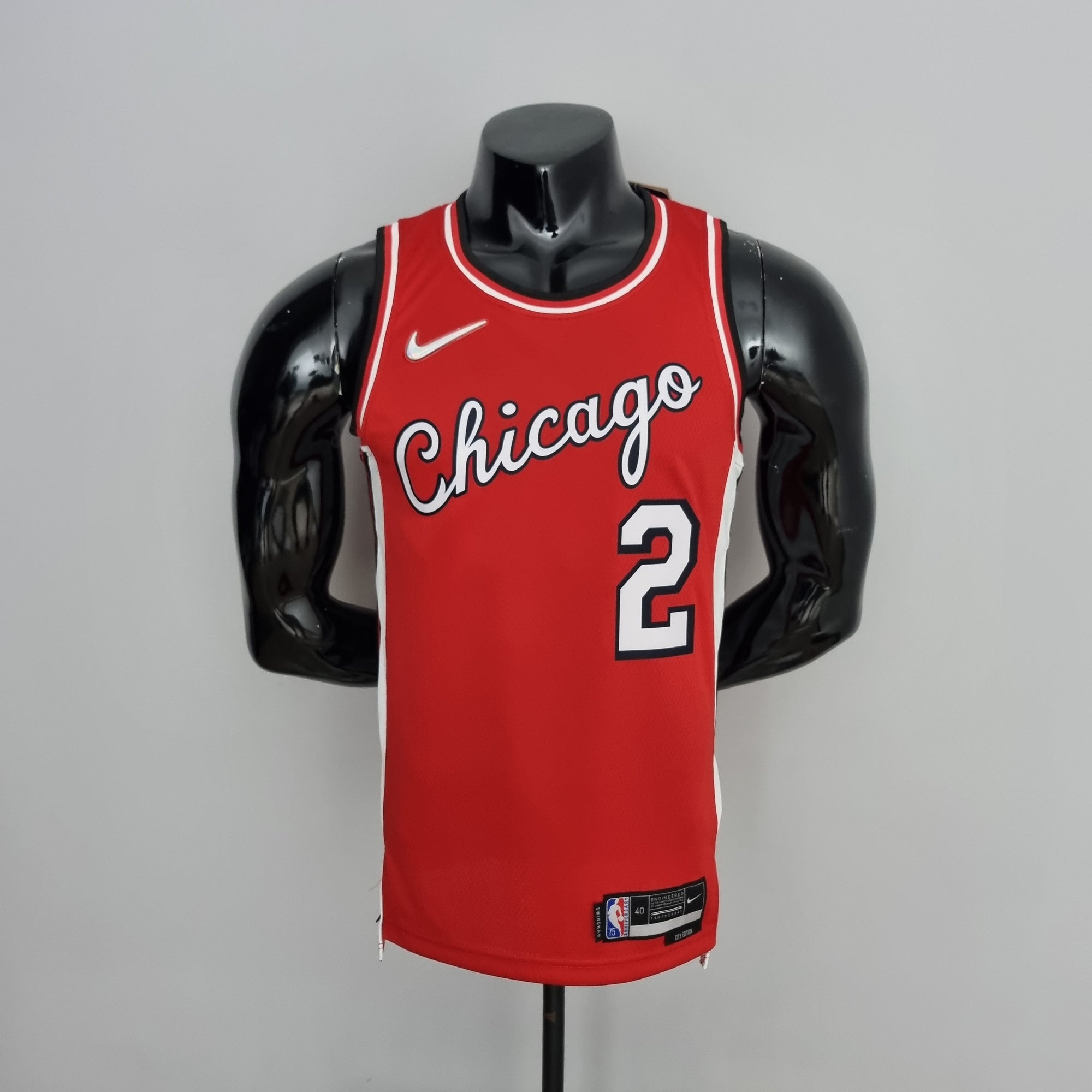 Camiseta NBA Chicago Bulls #2 Bali - 75° Cumpleaños Red