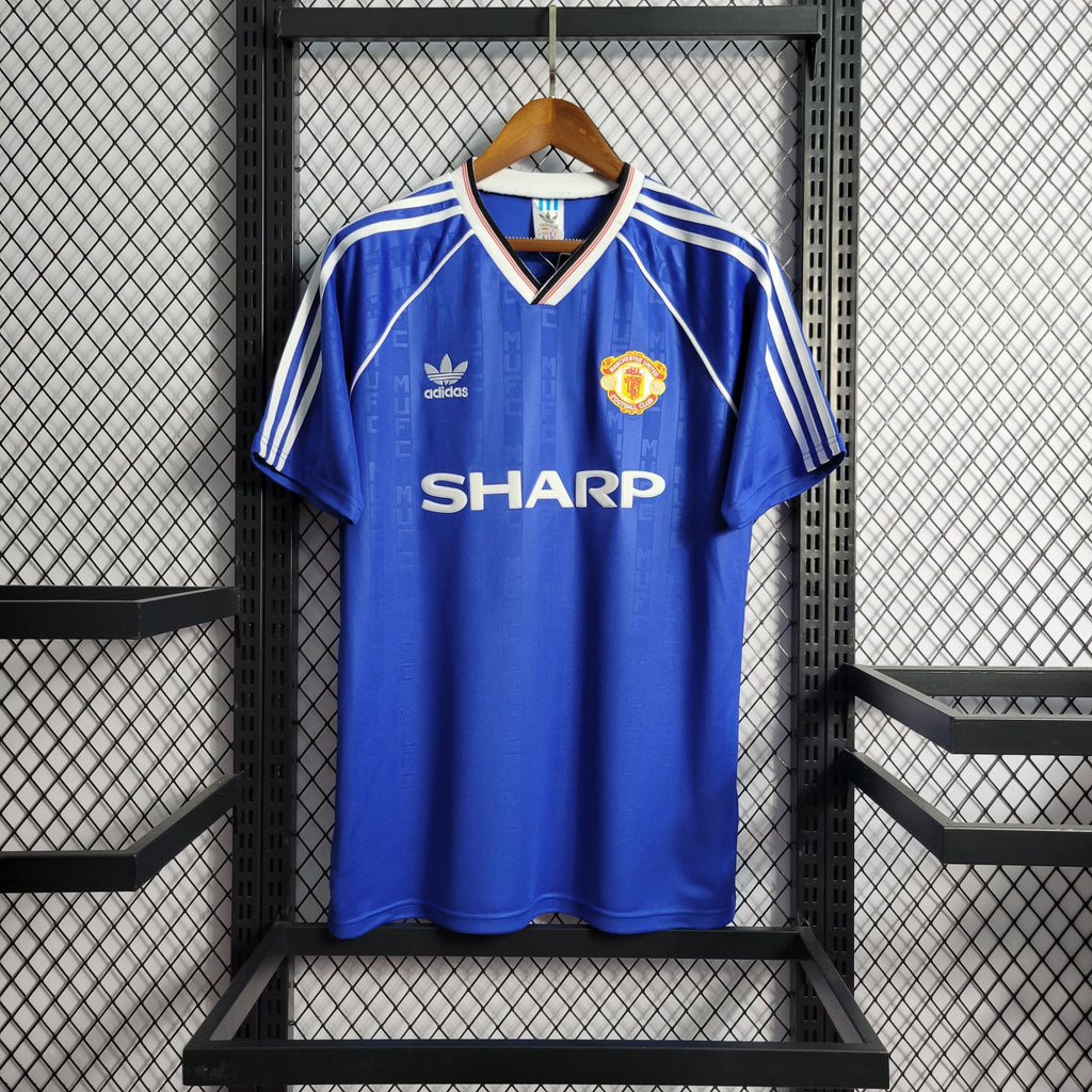 Camiseta Manchester United Reserva 1988 - Versión (Retro)