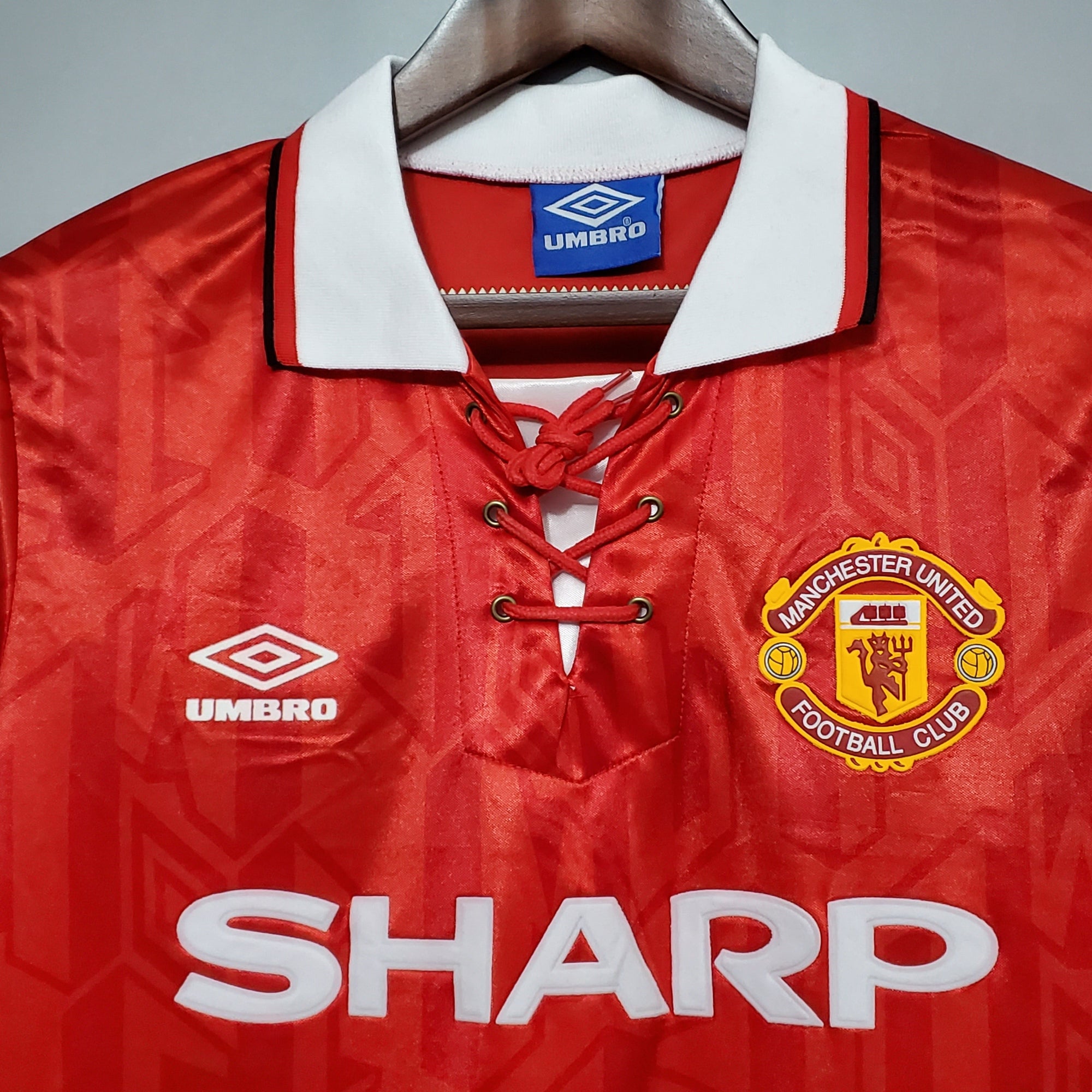 Camiseta Manchester United Titular 92/94 - Versión (Retro)