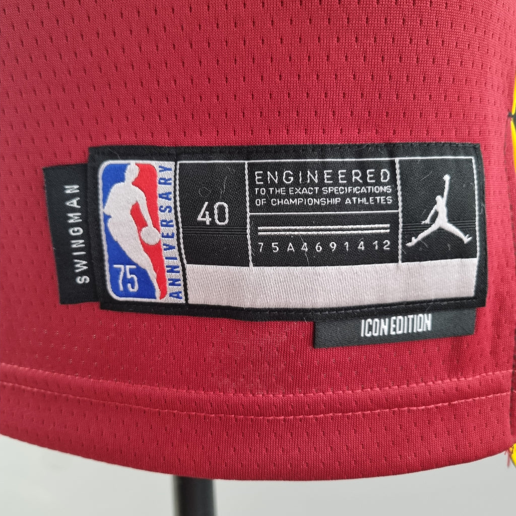 Camiseta NBA Miami Heat #13 Adebayo  - 75° Cumpleaños Red