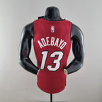 Camiseta NBA Miami Heat #13 Adebayo  - 75° Cumpleaños Red