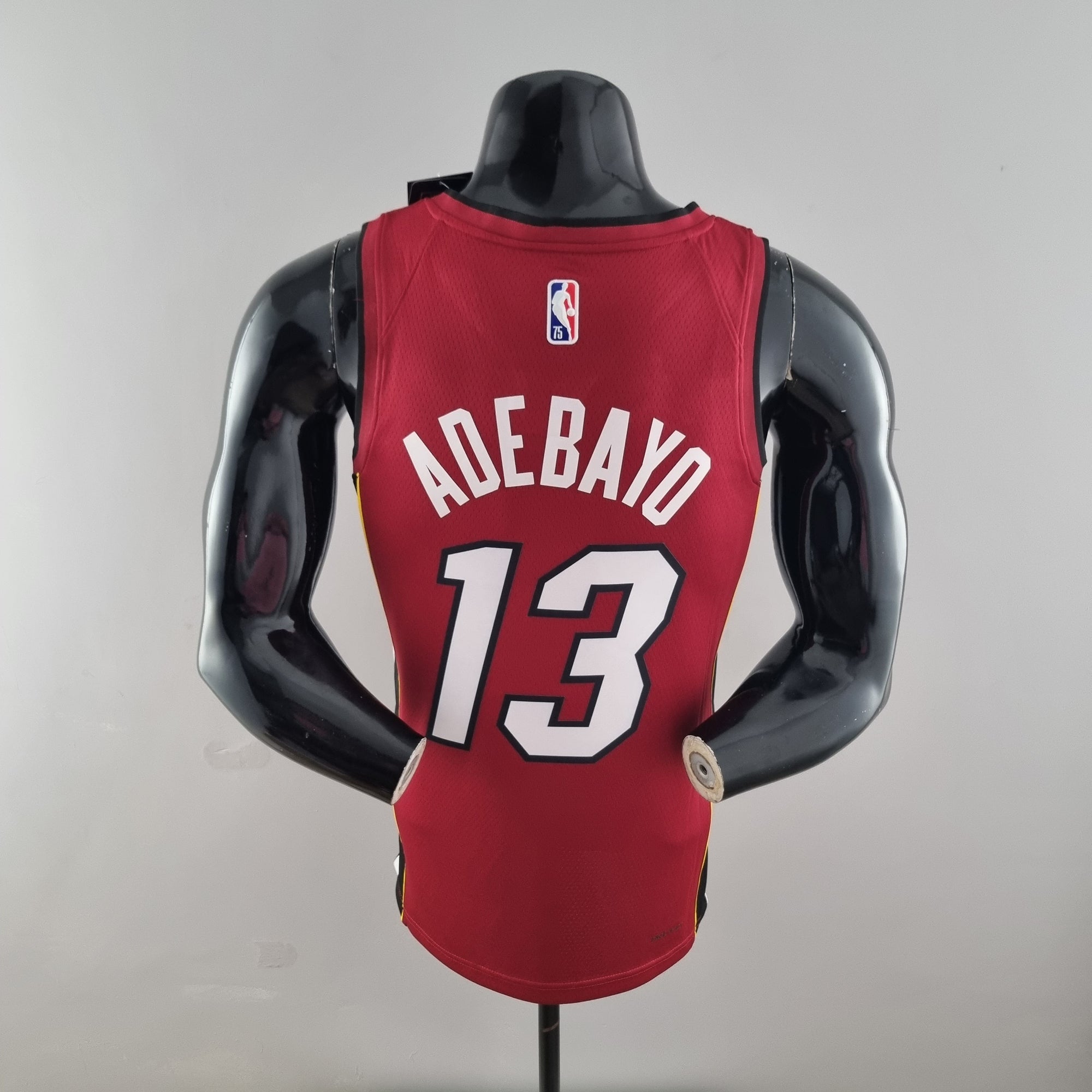 Camiseta NBA Miami Heat #13 Adebayo  - 75° Cumpleaños Red
