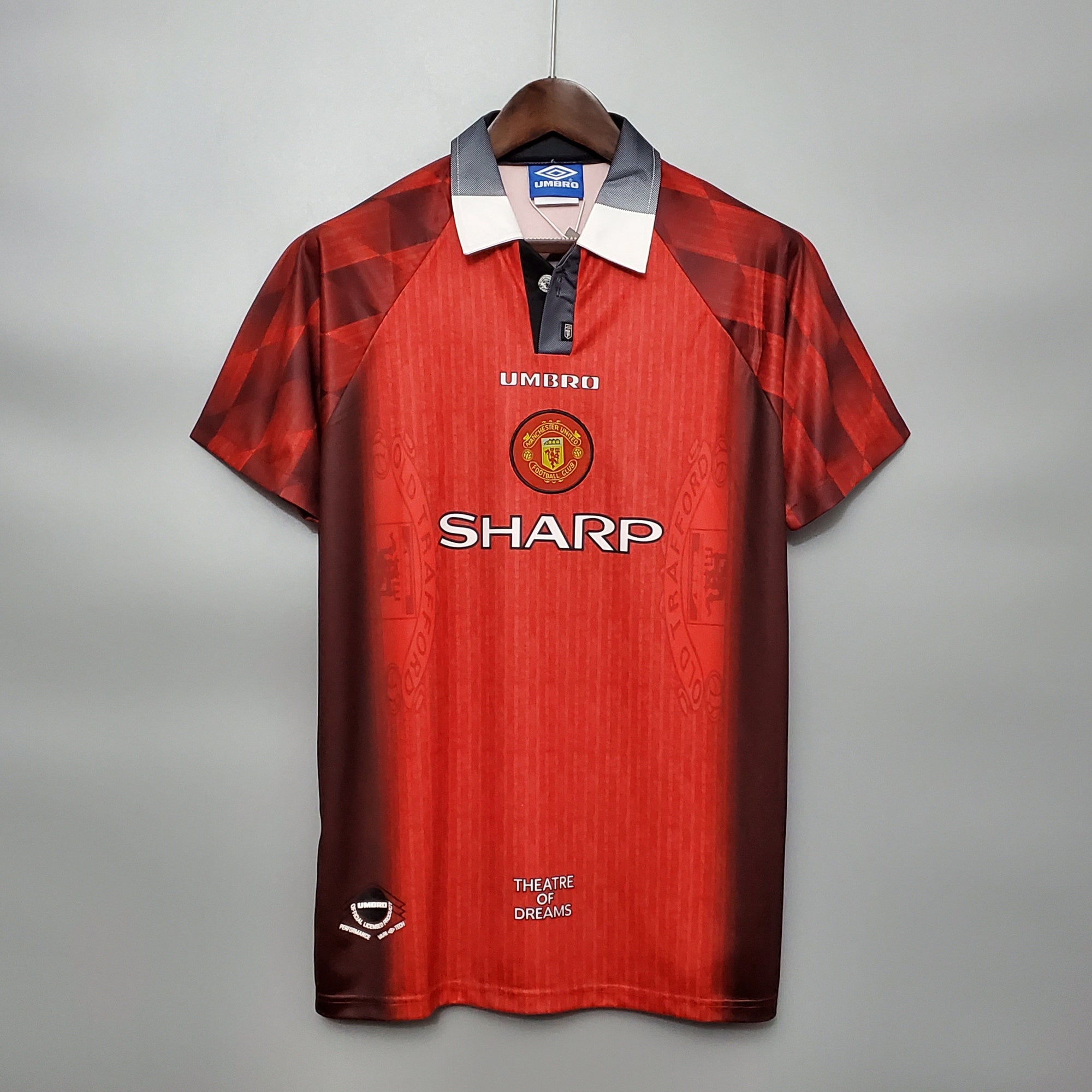 Camiseta Manchester United Titular 1996 - Versión (Retro)
