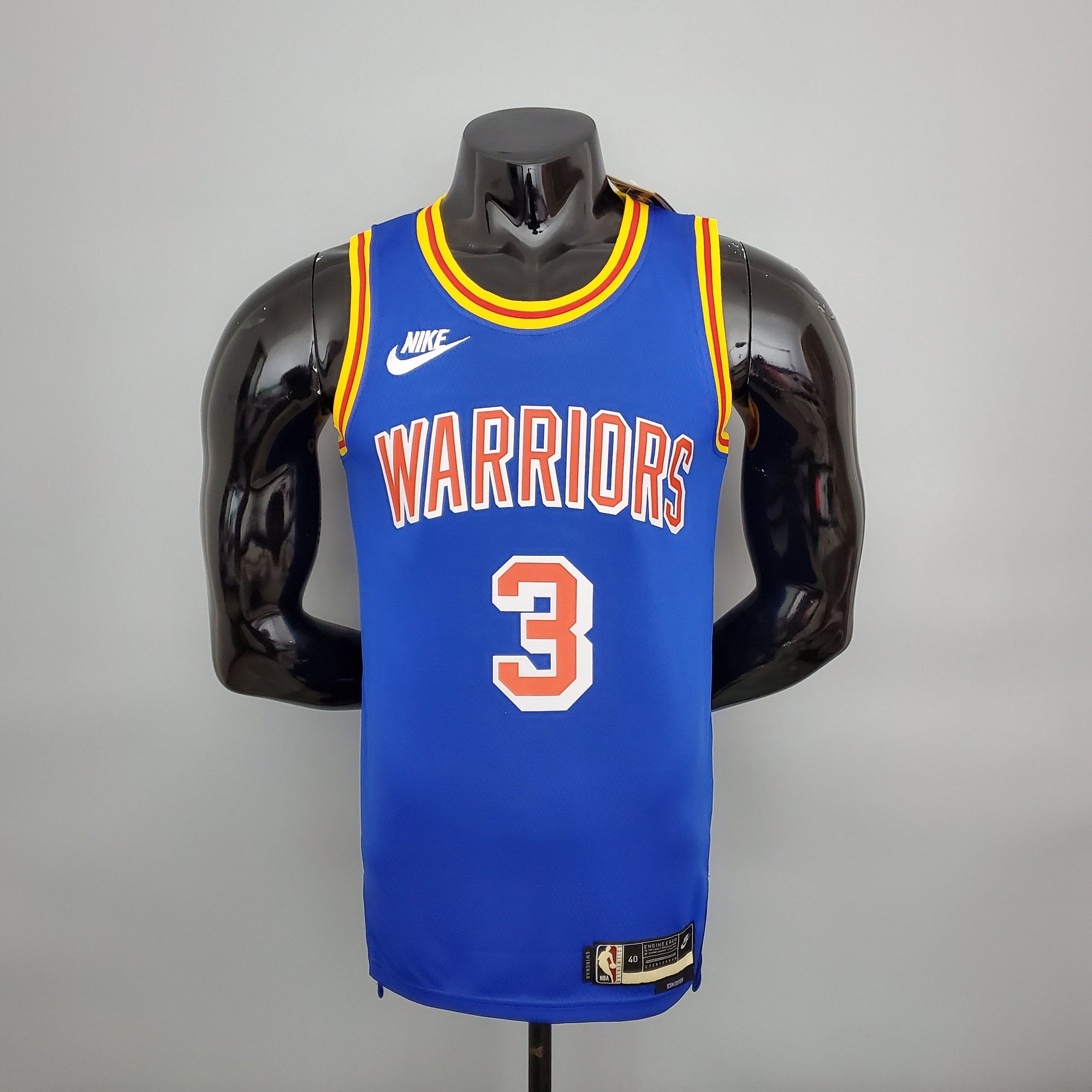 Camiseta NBA Golden State Warriors #3 Poole - (Retro) Blue