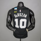 Camiseta NBA San Antonio Spurs #10 DeRozan - City Edition Black