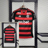 Camiseta Flamengo 2025 Casa (Todos os Patrocinios) - (Feminina)