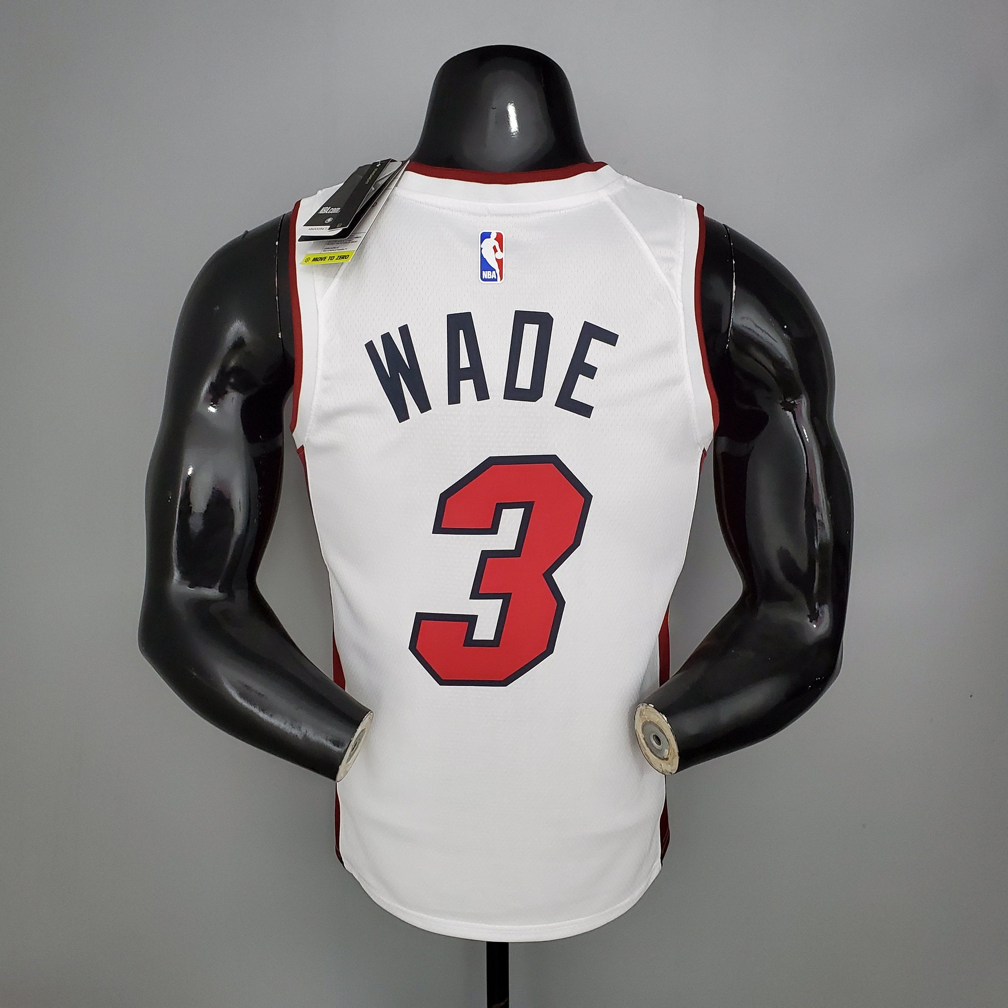 Camiseta NBA Miami Heat #3 Wade - 75° Cumpleaños White