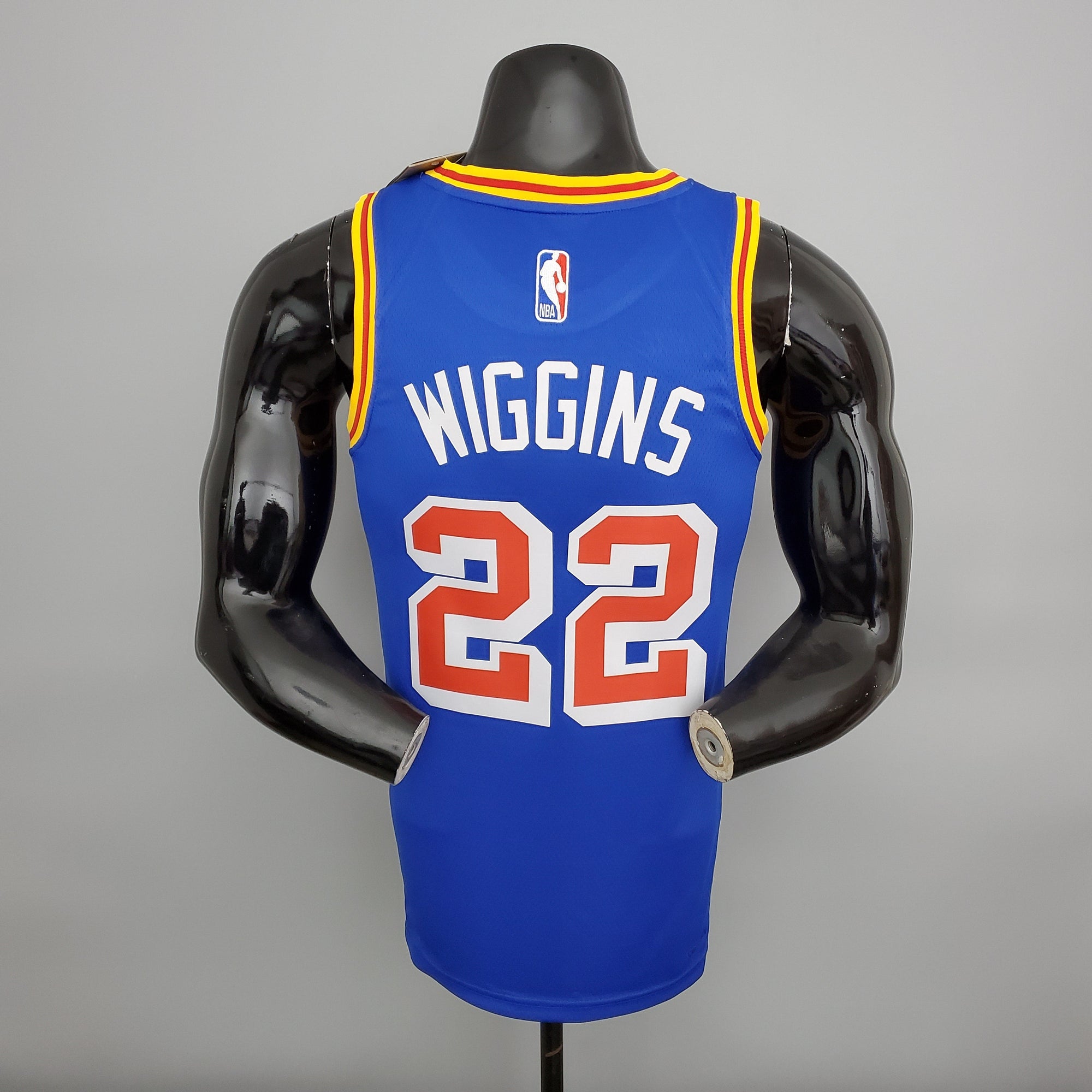 Camiseta NBA Golden State Warriors #22 Wiggins - (Retro) Blue