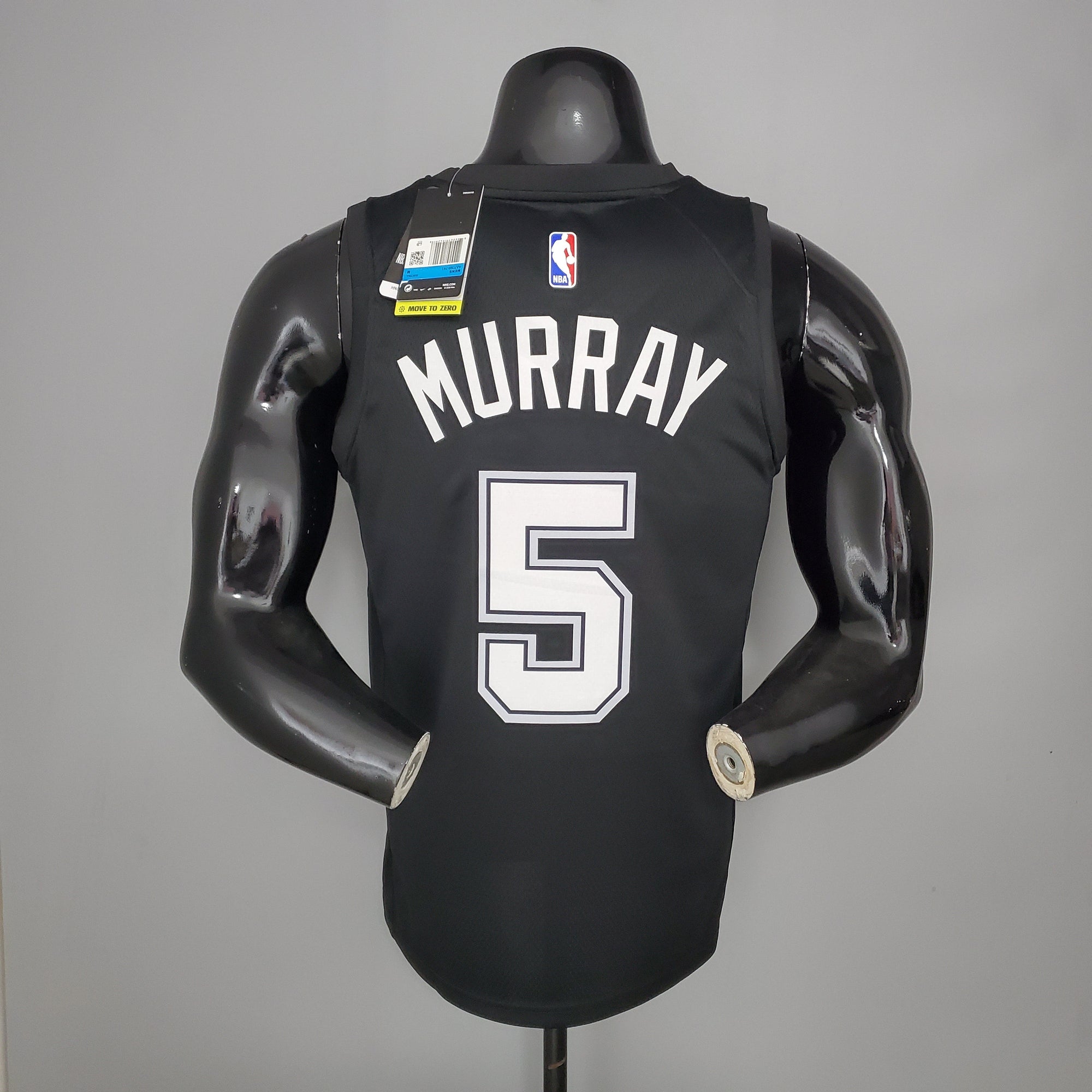 Camiseta NBA San Antonio Spurs #5 Murray - City Edition Black