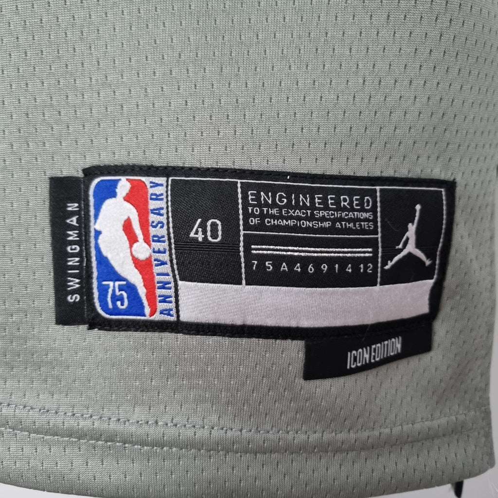 Camiseta NBA Brooklyn Nets #10 Simmons - 75° Cumpleaños