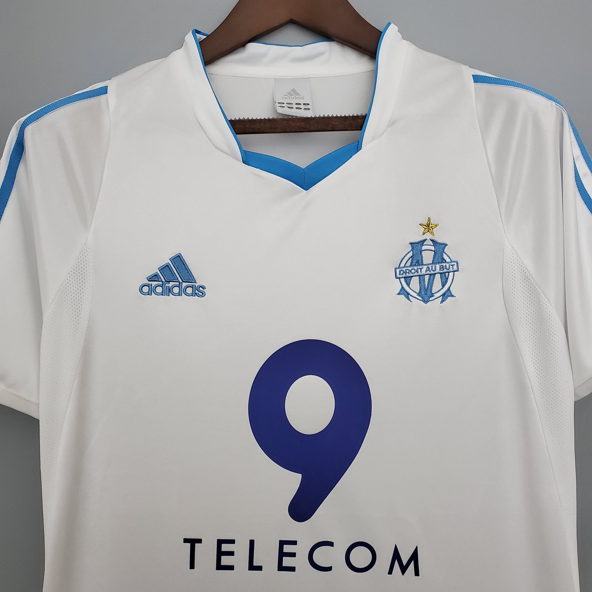 Camiseta Olympique de Marseille Titular 02/03 - Versión (Retro)