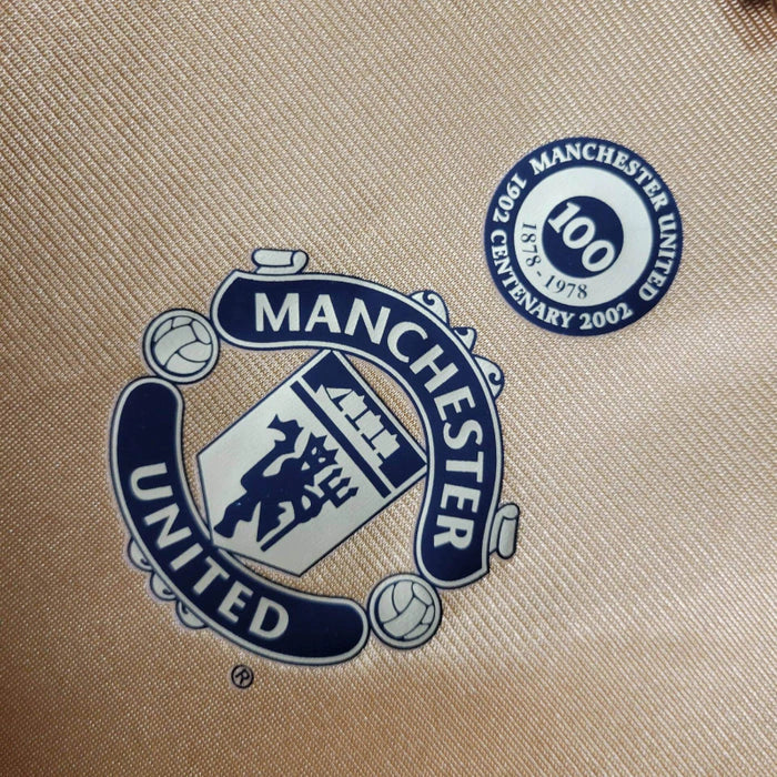 Camiseta Manchester United 01/02 Fora & Terceiro - (Retro) Dupla Face