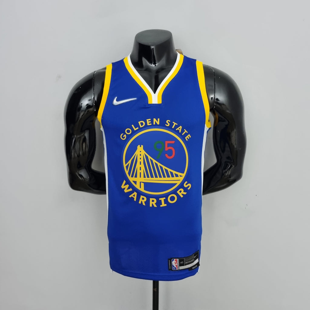 Camiseta NBA Golden State Warriors #95 ToscAño - Mexico Blue