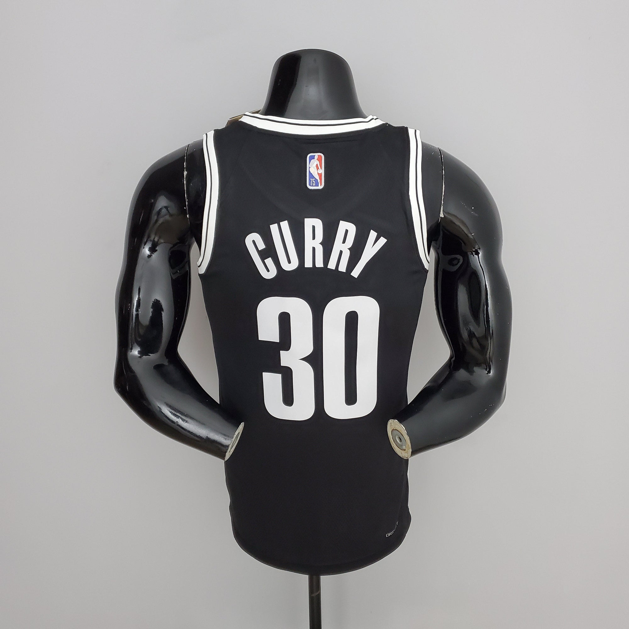 Camiseta NBA Brooklyn Nets #30 Curry - 75º Cumpleaños Black