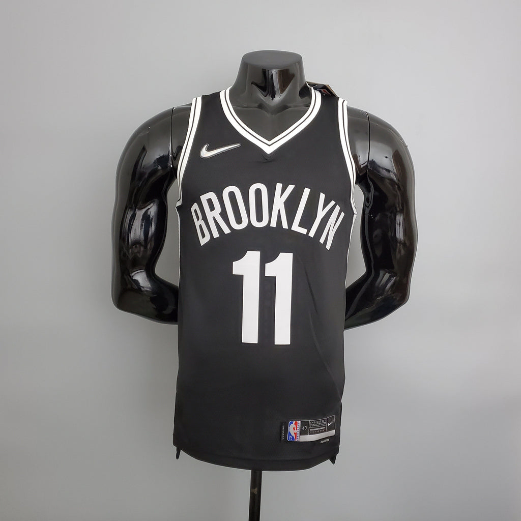Camiseta NBA Brooklyn Nets #11 Irving - 75° Cumpleaños Black