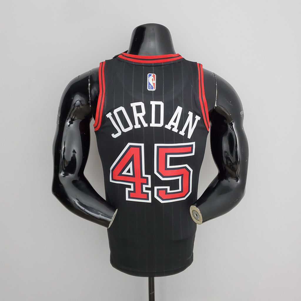 Camiseta NBA Chicago Bulls #45 Jordan - Flyers Black