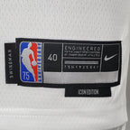 Camiseta NBA Memphis Grizzlies #12 Morant - 75° Cumpleaños White