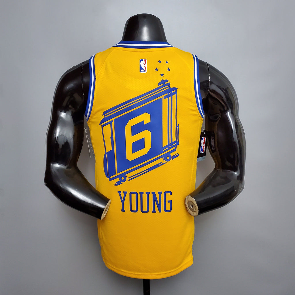 Camiseta NBA Golden State Warriors #6 Young - Train Version