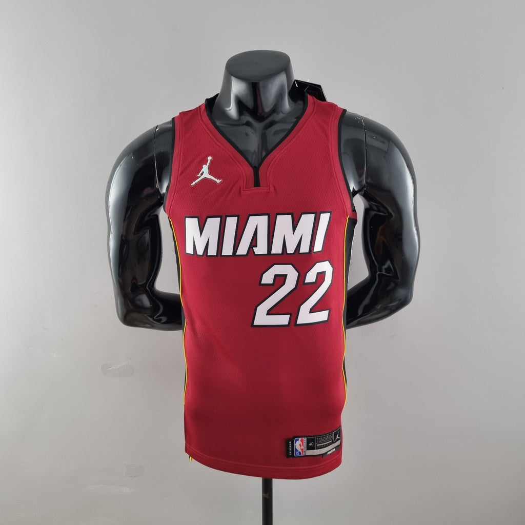 Camiseta NBA Miami Heat #22 Butler - 75° Cumpleaños Red