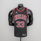 Camiseta NBA Chicago Bulls #33 Pippen - Flyers Black