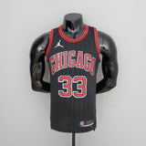 Camiseta NBA Chicago Bulls #33 Pippen - Flyers Black