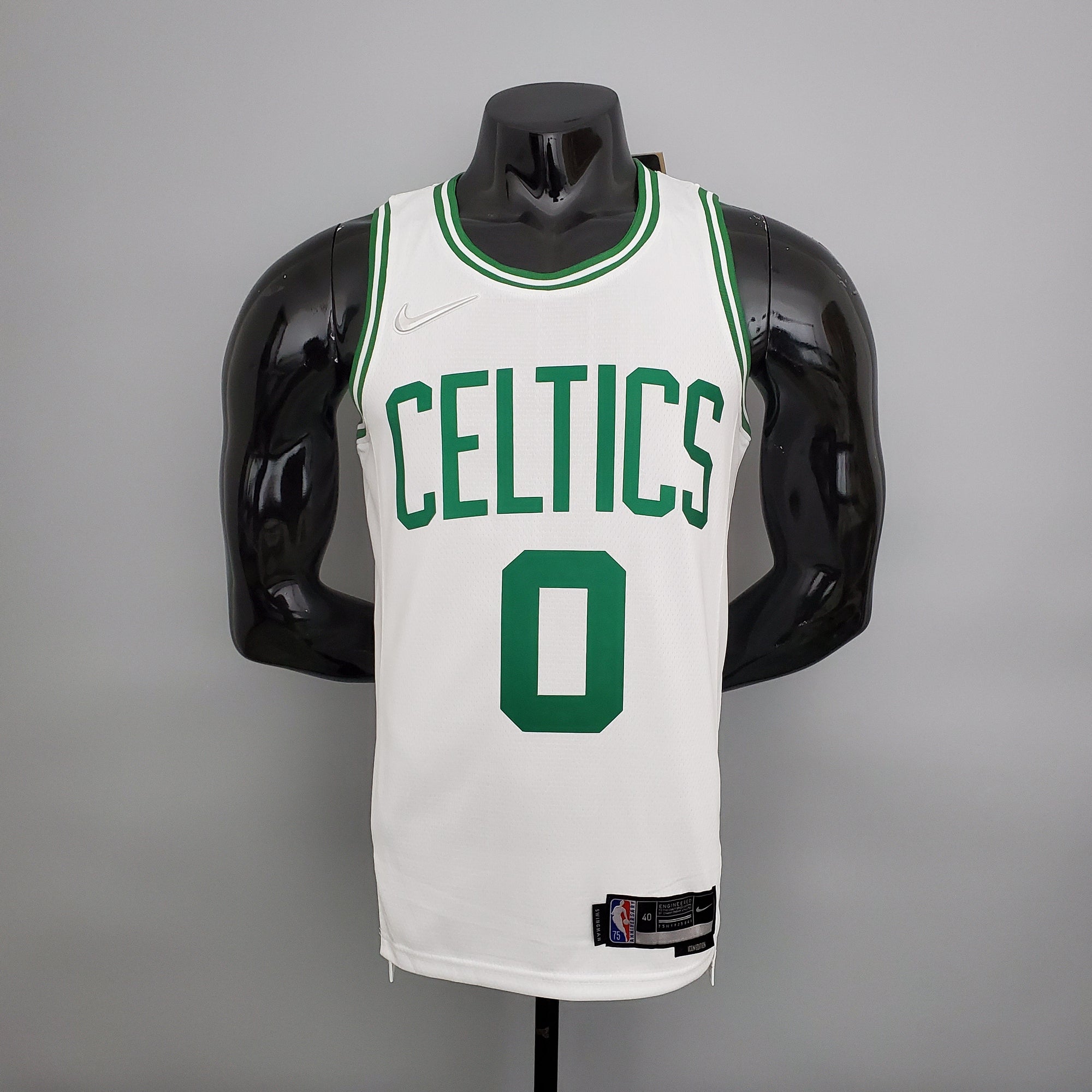 Camiseta NBA Boston Celtics #0 Tatum - 75° Cumpleaños White