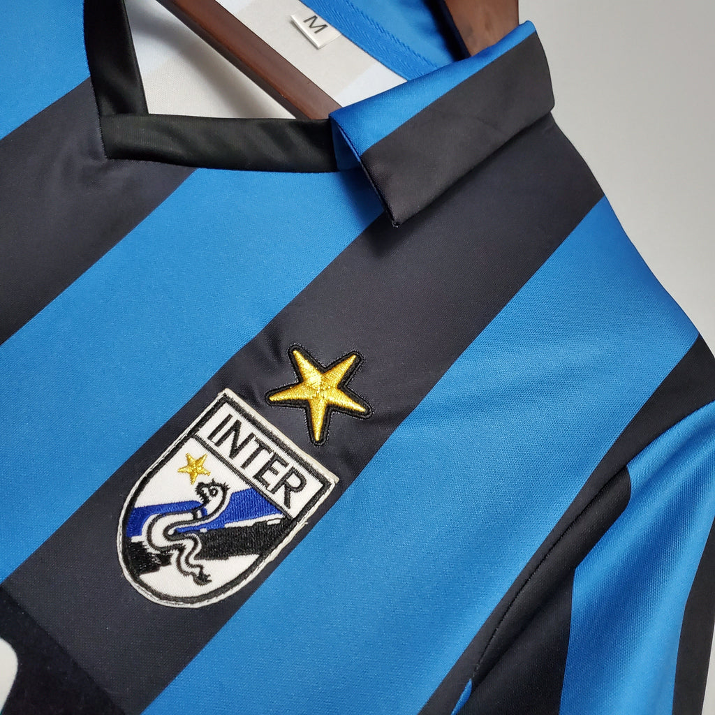 Camiseta Inter de Milão 88/89 Casa - (Retro)