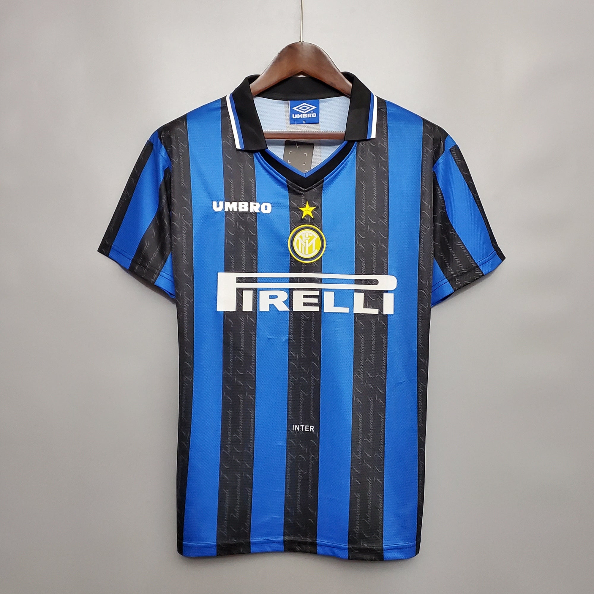 Camiseta Inter de Milão 97/98 Casa - (Retro)