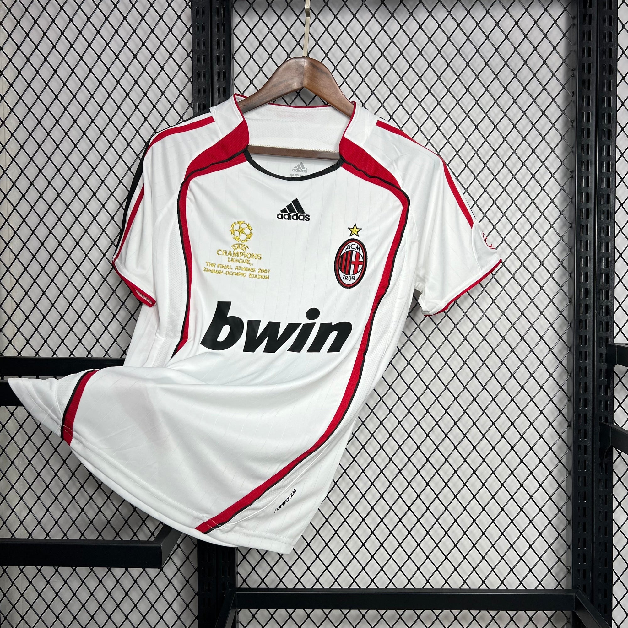 Camiseta Milan 06/07 Fora (Final Champions League) - (Retro)