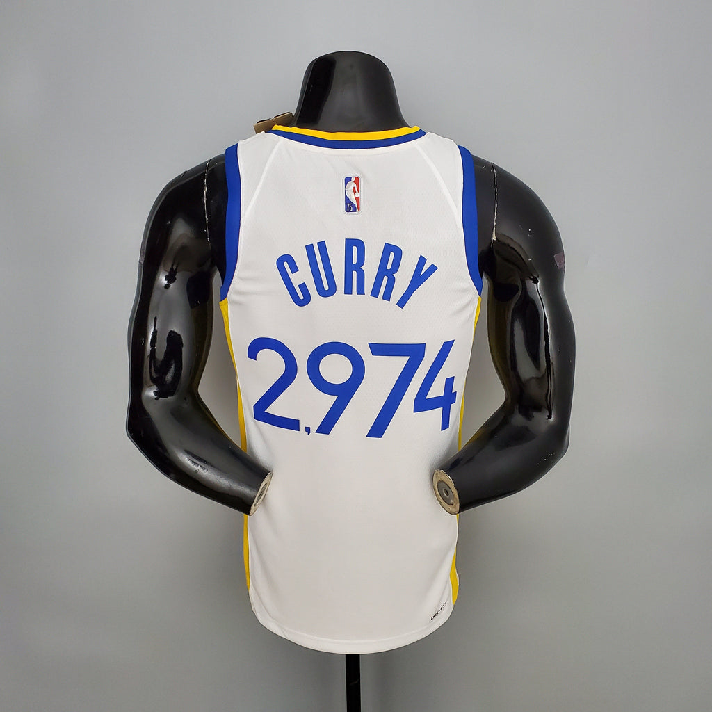 Camiseta NBA Golden State Warriors #30 Curry - #2974 White