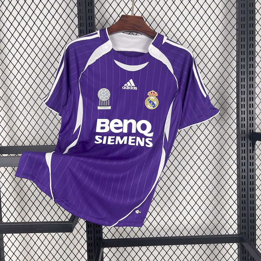 Camiseta Real Madrid 06/07 Terceiro - (Retro)