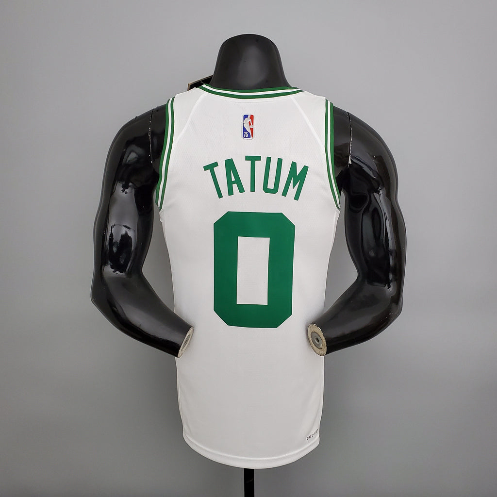 Camiseta NBA Boston Celtics #0 Tatum - 75° Cumpleaños White